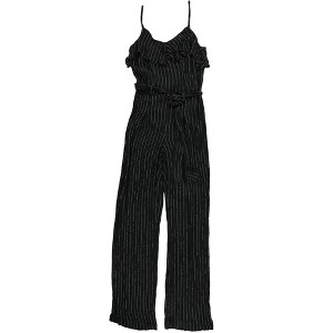 bar III Womens Woven Striped Jumpsuit - 1 of 2