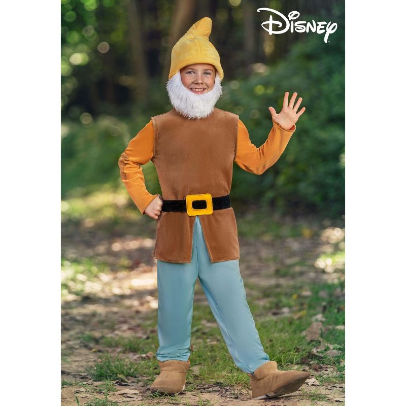 HalloweenCostumes.com Disney Snow White Boy's Happy Dwarf Costume., 5 of 10