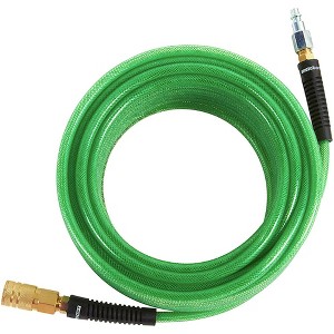 Metabo HPT 115155M 1/4 in. x 50 ft. Polyurethane Air Hose with Industrial Fittings (Green) - 1 of 3