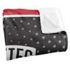 Northeastern University Logo Dots Silky Touch Blanket White 50x60 - 3 of 4