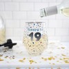 Pavilion Gift Company - Cheers to 19 - 16 oz Geometric  Glass - Drinkware - 2 of 4
