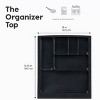 IRIS USA Plastic Rolling Storage Drawer Cart - image 4 of 4