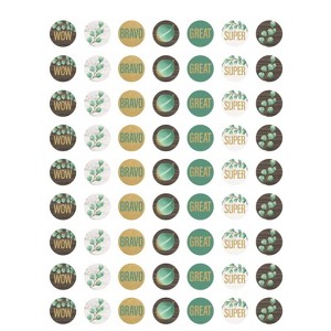 Teacher Created Resources Eucalyptus Mini Stickers, Pack of 378 (Pack of 10) - 1 of 1