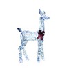 PVC Iridescent Striped Braided Reindeer Set of 3 LED Holiday Decoration 26.97 x 16.14 x 11.22 Inch - 4 of 4