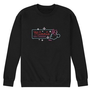 Men's - Disney - Minnie Mouse Graphic Fleece Sweatshirt - 1 of 4