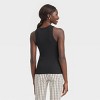 Women's Slim Fit Ribbed 2pk Bundle Tank Top - A New Day™  - image 3 of 3