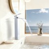 WOWOW Single Handle Single Hole Waterfall Bathroom Faucet with Drain Kit Included - 2 of 4