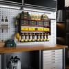 Modular Wall-Mounted Power Tool Organizer with Charging Station, Heavy-Duty Drill Rack with Hooks and 8-Outlet Holder - 3 of 4