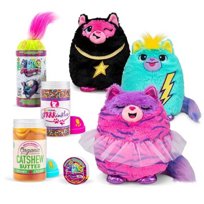 Misfittens Surprise Reveal 9.5" Plush Cat