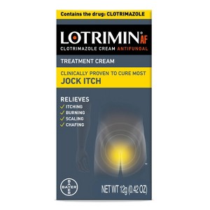 Lotrimin Antifungal Cream Jock Itch Antifungal Treatment - 0.42oz - 1 of 4