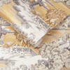 Edo Toile Mustard Yellow Trees Abstract Paste the Wall Wallpaper - 3 of 4