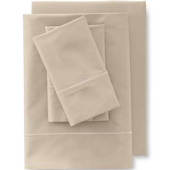 Lands' End Supima Cotton No Iron Sateen Sheets - 400 Thread Count