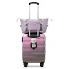Vynxaria 2PC Luggage Set: 20" Airline-Approved Carry-On + Expandable Duffel, TSA Lock, Dual Spinner Wheels - 2 of 4