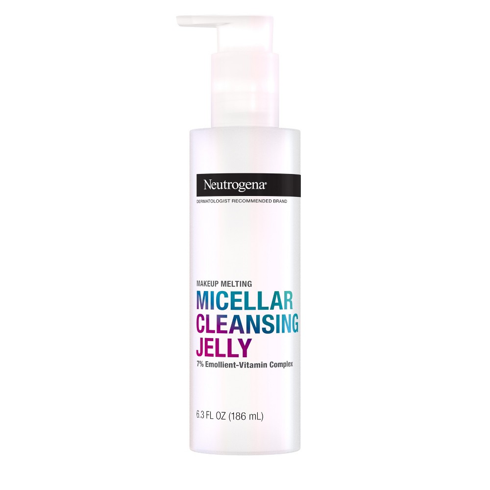 Photos - Facial / Body Cleansing Product Neutrogena Makeup Melting Refreshing Jelly Cleanser, Gentle Face & Eye Makeup Remover to Melt Stubborn Makeup - 6.3 fl oz 