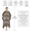 Tirrinia Blanket Comfy Plush Fleece Wearable Blanket for Adult Women Men Kids Throw Wrap Cover Indoors or Outdoors , 55''x 80'' - 2 of 4