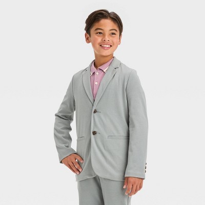 Boys' Knit Blazer - Cat & Jack™ Gray : Target