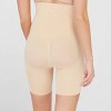 ASSETS by SPANX Women's Remarkable Results High-Waist Mid-Thigh Thigh  Shapers - Café Au Lait M 1 ct