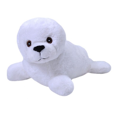 Wild Republic Ecokins Harp Seal Pup Stuffed Animal, 12 Inches - image 1 of 1