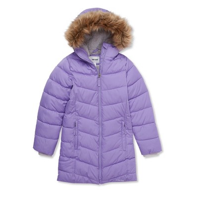 Lands' End Kids Fleece Lined Coat