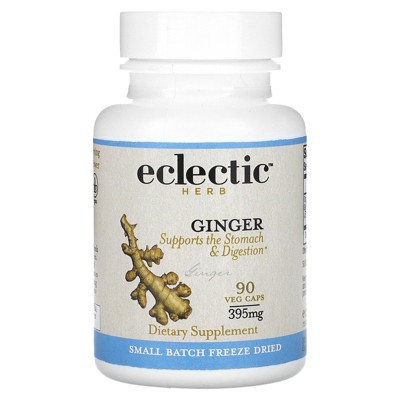 Eclectic Herb Ginger, 395 mg, 90 Veg Caps