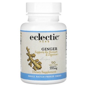 Eclectic Herb Ginger, 395 mg, 90 Veg Caps - 1 of 2