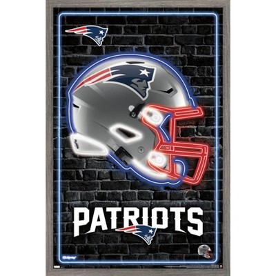 NFL New England Patriots - Drip Helmet 20 Wall Poster, 22.375 x 34 