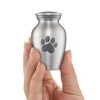 Reminded Pet Cremation Urns for Dog and Cat Ashes, Memorial Paw Print Urn - 3 of 4