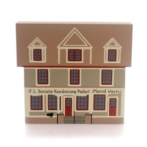 Cat's Meow Village 4.5 Inch Hairdressing Parlor Everyday Building , Series Vii Retired (1PC) - 1 of 4