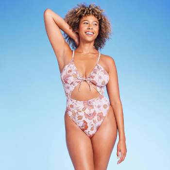 Women's Smocked High Waisted Bikini Swimsuit Ruffle Two Piece