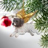 Design Toscano Honor the Pooch: Pointer Holiday Dog Angel Ornament - 2 of 4