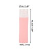 Unique Bargains Portable Cylinder Silicone Pump Bottle Pink 1 Pc - 4 of 4