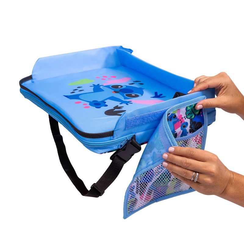 J.L. Childress Disney Baby 3-in-1 Travel Tray and Tablet Holder - Stitch, 4 of 9