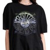 Led Zeppelin Established 1968 Vintage Adult Black Crew Neck Oversized Heavyweight Short Sleeve Tee - 4 of 4