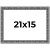 PosterPalooza | Distressed Black Picture Frame - UV Acrylic, Backing Board, Hanging Hardware Included - 2 of 4