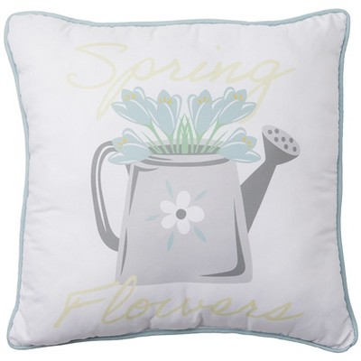 The Lakeside Collection Spring Pinch Pleated Comforter Set - Accent Pillow