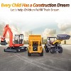 iPlay, iLearn Heavy Duty Construction Site Playset, Metal Dump Truck - 2 of 3