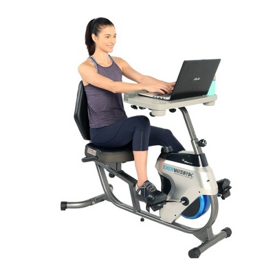 recumbent desk bike