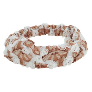 Unique Bargains Women's Floral Hollow-out Headband 1 Pc - 1 of 4