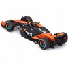 McLaren MCL38 #4 Lando Norris "OKX" Winner Formula One F1 "Miami GP" (2024) 1/43 Diecast Model Car by Bburago - 3 of 4