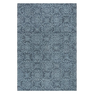 4'X6' Medallion Tufted Area Rug Blue - Safavieh