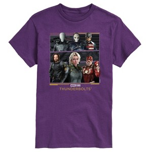 Men's - Marvel - Thunderbolts Grid Short Sleeve Graphic T-Shirt - 1 of 3