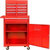 5-Drawers Rolling Tool Chest w/Wheels,Detachable Cabinet Storage Tool Box w/Drawers,Lockable Tool Storage Cabinet,Tool Cabinet for Garage Workshop - 4 of 4
