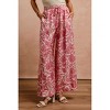 Women's Floral Print Drawstring Wide Pants - WISHLIST - 2 of 3