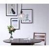 Elegant Lighting Pierce 1 light Black and Clear seeded glass pendant - 2 of 4