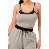 Slickblue Casual Tank & Sweatpant Set, Stretch Fabric, 2 Piece Co-ord Outfit, Sporty Style, Color Options, Size S-L - 4 of 4