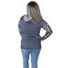 Women's Leopard & Striped Double Hoodie - Shirley Stone - 3 of 3