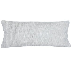 So Soft Linen Light Grey Pillow 14x40 Down Alternative - 1 of 2