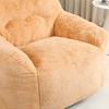 MAYEERTY Bean Bag Sofa Chair with Armrests - High-Density Foam, Lazy Comfy for Adults, Living Room/Bedroom Reading. - 3 of 4