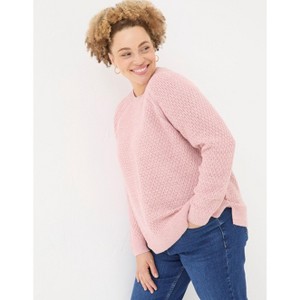 FatFace Women's Plus Size Ella Textured Sweater - 1 of 4