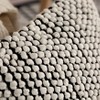 Deerlux 16" Decorative Handwoven Cotton Throw Pillow Cover with Embossed Dots with Insert - 3 of 4